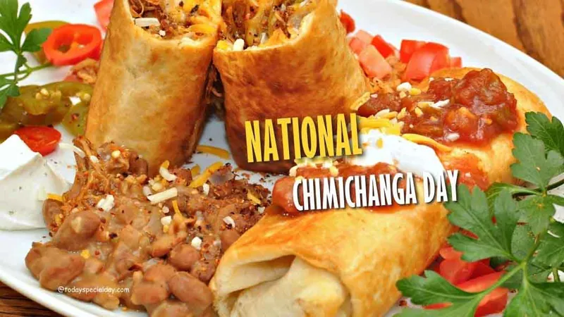 National Chimichanga Day at El Metate